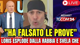 CASO PAGANELLI VIOLENTO SCONTRO IN DIRETTAquot HA FALSATO LE PROVEquot LORIS ESPLODE DALLA RABBIA [upl. by Aittam656]