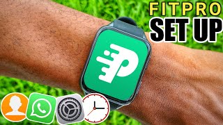 Fitpro Setup Steps  How To Use In 7 mins [upl. by Eednam57]