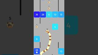 Snake vs block shortfeed shorts shortvideo game snakevsblock snakebattle snakegame [upl. by Oly756]