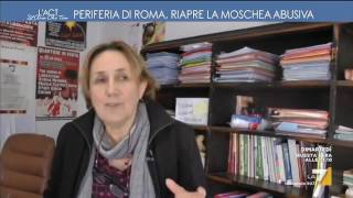 Periferia di Roma riapre la moschea abusiva [upl. by Guimar]