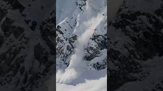 Avalanches are terrifying 👀 avalanche [upl. by Aivatnwahs]