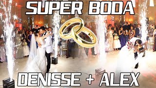 SUPER BODA OXACA  DENISSE  ALEX HIGHLIGHTS 2018  Baile de la Piña La Vibora  Dj Tekila NYC [upl. by Rabi433]