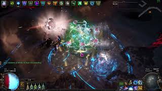 Path of Exile 325 Penance Brand of Dissipation Trickster CI VS Uber Sirus [upl. by Norward]