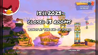 angry birds 2 clan battle 15112023 closed 13 rooms [upl. by Slrahc]