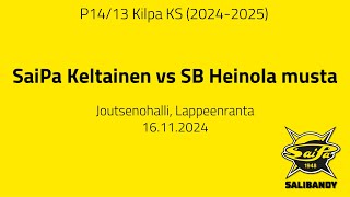 P1413 Kilpa KS SaiPa Keltainen vs SB Heinola musta 16112024 [upl. by Delbert557]