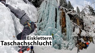 Eisklettern Pitztal  Taschachschlucht  feat AlpineFex [upl. by Bill]