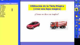 Tutorial ActivInspire construir lupa mágicatinta mágica  Jesús A Alonso Rueda [upl. by Taddeusz]