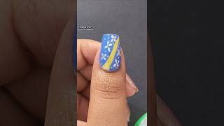 Flower nails extension at home youtubeshorts like subscribe [upl. by Nylrebmik]