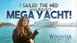 Windstar Cruises Star Legend Review  Luxury Mediterranean Cruise Vlog [upl. by Helali]