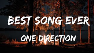 One Direction  Best Song Ever Lyrics Video [upl. by Attenod]