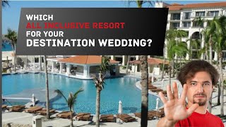 Which all inclusive resort for your destination wedding2024 weddingplanning destinationwedding [upl. by Avid364]