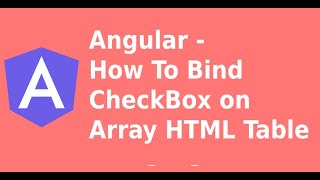 Angular  How to bind Checkbox with Array [upl. by Ecnedac636]