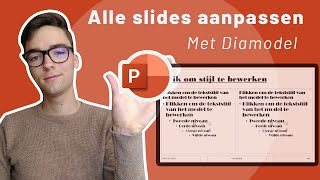 Hoe pas je het lettertype aan voor alle slides aan in PowerPoint Diamodel [upl. by Ban]