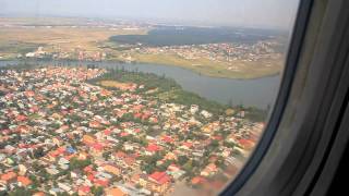 BlueAir  Landing on Baneasa Airport [upl. by Anikas836]