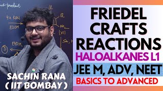 ⚠️Friedel Crafts Reaction  Haloalkanes and Haloarenes  JEE Main Advanced NEET 2024 [upl. by Atsyrhc]