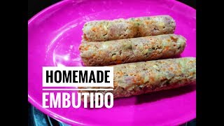 Homemade Embutido  Filipino Food [upl. by Bolte960]