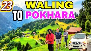 Waling To Pokhara  Waling Syangja  Waling To Kathmandu  Nepal Roads ExpeditionThePlanetEarth [upl. by Nnalatsyrc]