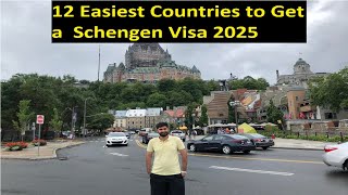 Top 12 Easiest Countries to get a Schengen Visa 20242025 [upl. by Aurita]