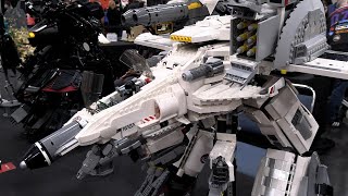 Custom LEGO Mechs at Atlanta Brick Con 2024 [upl. by Marieann]