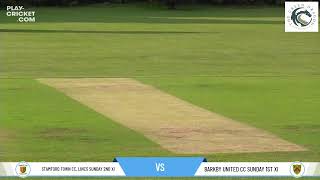 Stamford Town CC Lincs Sunday 2nd XI v Barkby United CC Sunday 1st XI [upl. by Kola]