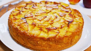 4 Apples and 10 Minutes for this Delicious Apple Cake❗️ Simple and Delicious Cake Recipe❗️ [upl. by Acinonrev]