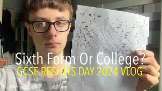 Sixth Form Or College  GCSE RESULTS DAY 2024 VLOG [upl. by Donata865]