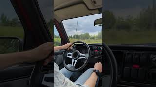 Golf mk28V start up  little drive RAW footage [upl. by Aynam]