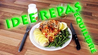 Recette repas équilibre du midi [upl. by Dorene592]