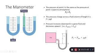 Fluid Mechanics  Chapter 2  Manometer [upl. by Onez647]