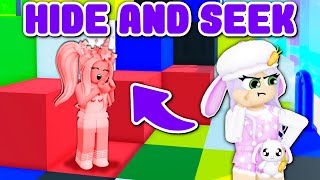 COLOR HIDE And SEEK With IamSanna Roblox [upl. by Novrej768]