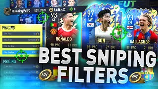 Make 150K QUICKLY with these Sniping Filters 🥶 FIFA 22 BEST SNIPING FILTERS TO MAKE COINS [upl. by Acinet669]