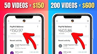 Get Paid 600 Per Day To Watch YouTube Videos Earn FREE PayPal Money For Watching Online [upl. by Tillion224]