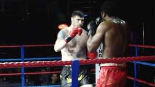 Mick Terrill Newcastle vs Romy The Rainman Da Silva London Duel Fight Sports contender event [upl. by Miller]