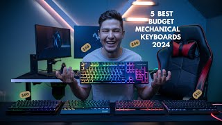 5 Best Budget Mechanical Keyboards in 2025  Review [upl. by Danby]