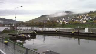 MS Otello van SijFa Cruises op 30102023 onderweg tussen Bernkastel Kues en Cochem [upl. by Imrots]