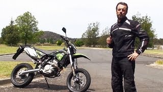 Shineray 250 Motard with Cam Donald [upl. by Hpesojnhoj]