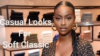 Casual Looks For Soft Classic  Kibbe For Black Women [upl. by Llehsyar]