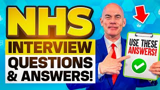 NHS INTERVIEW QUESTIONS amp ANSWERS How to PREPARE for an NHS INTERVIEW [upl. by Antonina]