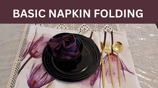 Stylish Napkin Folding Ideas  Decorate Your Table with Modern Napkin Folding Ideas [upl. by Eatnod]