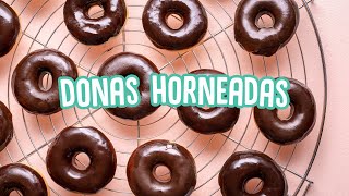 ¡Donas horneadas con el chef Irving Quiroz [upl. by Cordy]