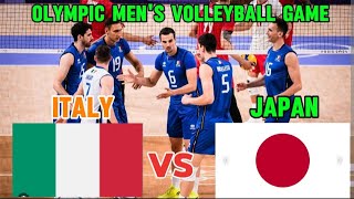 ITALY VS JAPAN LIVE  PARIS OLYMPIC MENS VOLLEYBALL GAME [upl. by Len]