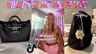 What’s in my backpack 🎒 my bag 👜  BEST Compilation 3 [upl. by Corty]