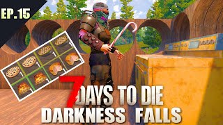 I Became A MASTER CHEF In 7 Days To Die Darkness Falls Ep15 [upl. by Richie]