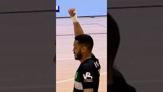 BIS DE TATINHO NA VITÓRIA DO SPORTING ligaplacard futsal [upl. by Dorahs]