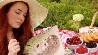 ASMR Morning Picnic amp Portrait [upl. by Iorgos]