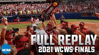 Oklahoma vs Florida State 2021 WCWS Finals Game 3  FULL REPLAY [upl. by Anned]