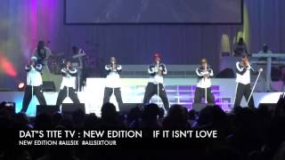 NEW EDITION I F IT ISNT LOVE ALLSIX ALLSIXTOUR [upl. by Ahseinaj]