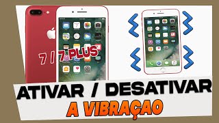 Como AtivarDesativar as VIBRAÇÕES do iPhone [upl. by Ayenet]