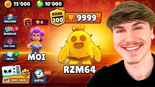 LE MEILLEUR JOUEUR DE BRAWL STARS M’INVITE  Ft Rzm64 [upl. by Nniw]