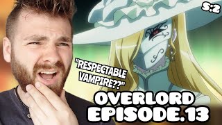 THE BATTLE FOR THE CITY  OVERLORD  EPISODE 13  SEASON 2  New Anime Fan  REACTION [upl. by Berlauda]